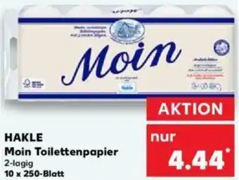 Kaufland HAKLE Moin Toilettenpapier 2-lagig Angebot