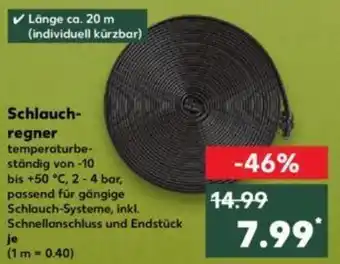 Kaufland Parkside Schlauchregner Angebot