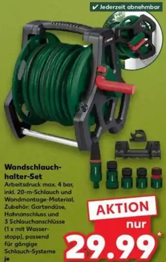 Kaufland Parkside Wandschlauchhalter-Set Angebot