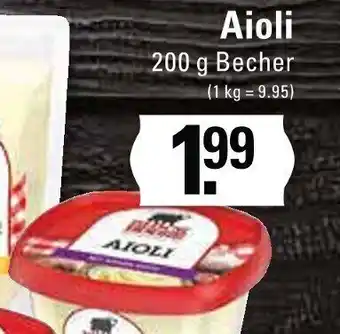 Edeka BLOCK HOUSE Aioli 200 g Angebot