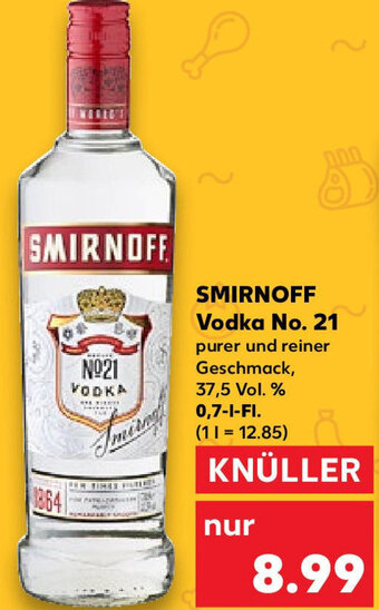 Kaufland SMIRNOFF Vodka No. 21 Angebot