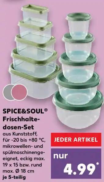 Kaufland Spice & Soul Frischhaltedosen Set Angebot