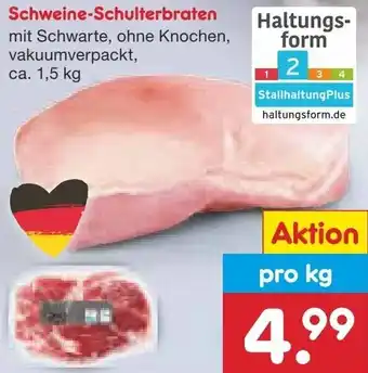 Netto Marken-Discount Schweine-Schulterbraten 1,5 kg Angebot