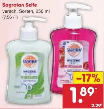 Netto Marken-Discount Sagrotan Seife 250 ml Angebot