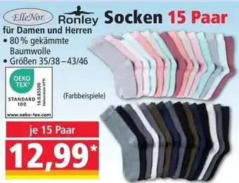 Norma Elle Nor/Ronley Socken 15 Paar Angebot