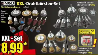 Norma Kraft Werkzeuge Drahtbürsten-Set Angebot