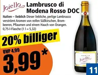 Norma Joiello Lambrusco di Modena Rosso DOC 0,75 L Angebot