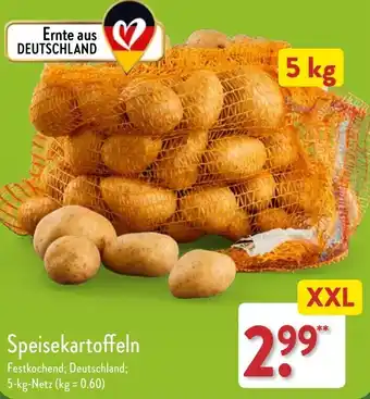 Aldi Nord Speisekartoffeln 5 kg Netz Angebot