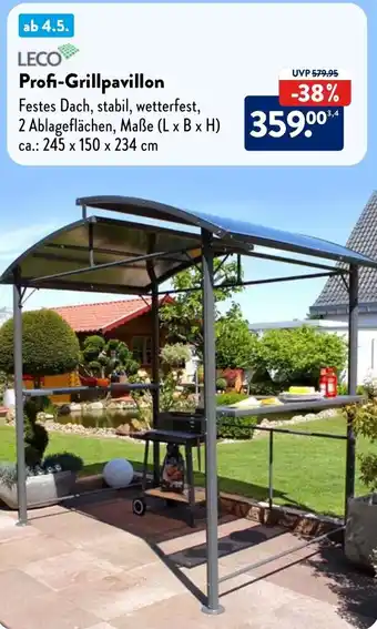 Aldi Nord LECO Profi-Grillpavillon Angebot