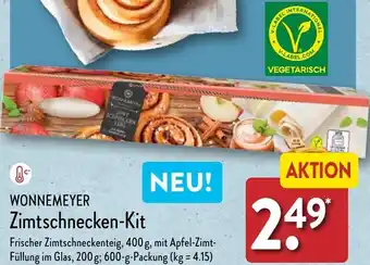 Aldi Nord WONNEMEYER Zimtschnecken-Kit Angebot