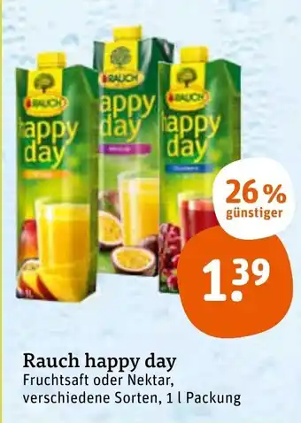 tegut Rauch Happy Day 1 L Angebot