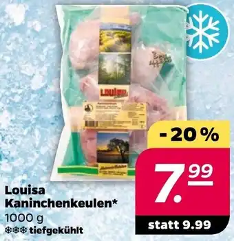 NETTO Louisa Kaninchenkeulen 1000 g Angebot