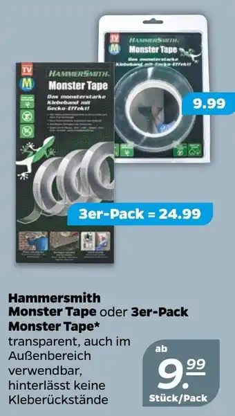 NETTO Hammersmith Monster Tape oder 3er-Pack Monster Tape* Angebot