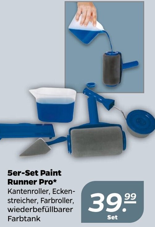 5erSet Paint Runner Pro* Angebot bei NETTO