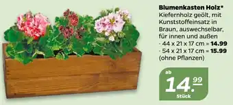 NETTO Blumenkasten Holz* Angebot