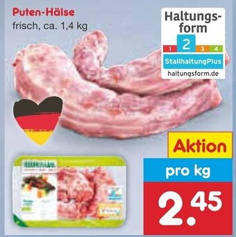 Netto Marken-Discount Puten-Hälse frisch, ca. 1,4 kg Angebot