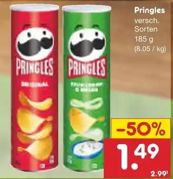 Netto Marken-Discount Pringles 185 g Angebot