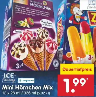 Netto Marken-Discount Mini Hörnchen Mix 12 x 28 ml / 336 ml Angebot