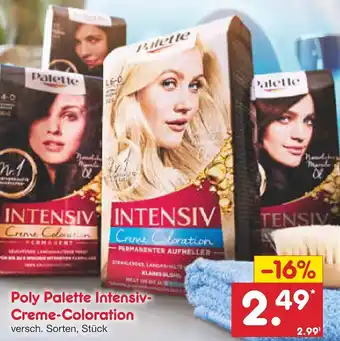 Netto Marken-Discount Poly Palette Intensiv- Creme-Coloration Angebot