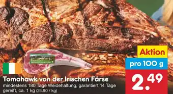 Netto Marken-Discount Tomahawk von der Irischen Färse ca. 1 kg Angebot