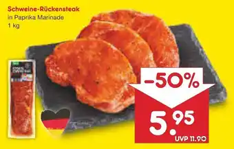 Netto Marken-Discount Schweine-Rückensteak 1 Kg Angebot