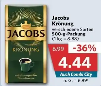 Combi Jacobs Krönung 500-g-Packung Angebot