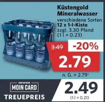 Combi Küstengold Mineralwasser 12 x 1-1-Kiste Angebot