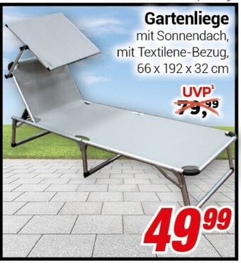 CENTERSHOP Gartenliege Angebot