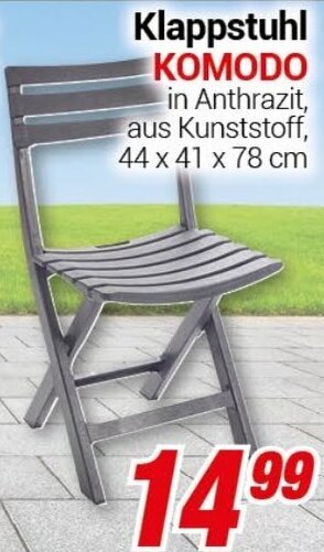 CENTERSHOP Klappstuhl KOMODO Angebot