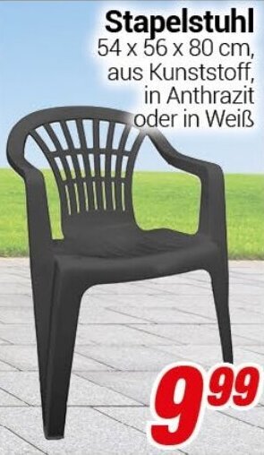 CENTERSHOP Stapelstuhl Angebot