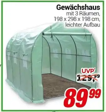 CENTERSHOP Gewächshaus Angebot