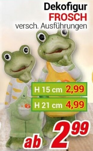 CENTERSHOP Dekofigur FROSCH Angebot
