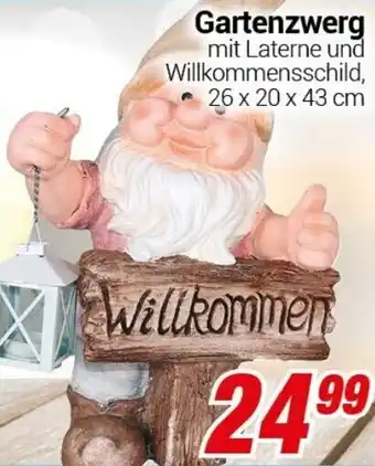 CENTERSHOP Gartenzwerg Angebot