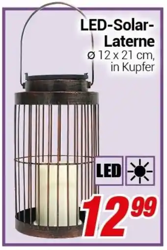 CENTERSHOP LED-Solar-Laterne Angebot