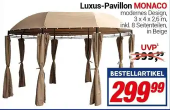 CENTERSHOP Luxus-Pavillon MONACO Angebot