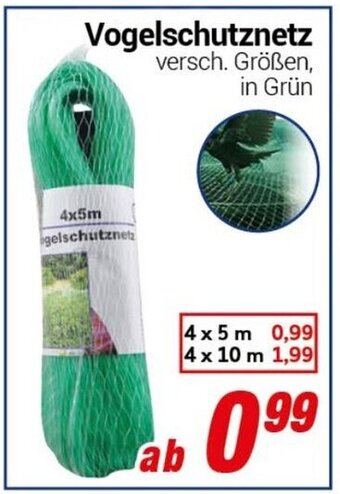 CENTERSHOP Vogelschutznetz Angebot