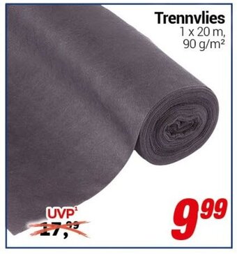 CENTERSHOP Trennvlies Angebot