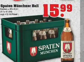 trinkgut Spaten Münchner Hell Angebot