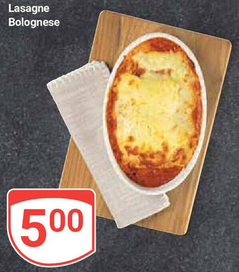 Globus Lasagne Bolognese Angebot