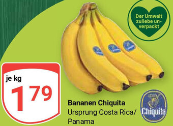 Globus Chiquita Bananen Angebot