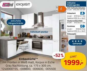 ROLLER Express/Exquisit Einbauküche Angebot