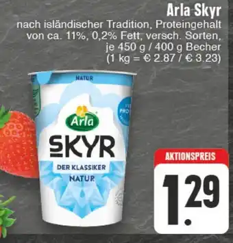 Edeka Wegner Arla Skyr 450/400g Angebot