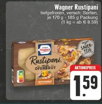 Edeka Wegner Wagner Rustipani 170-185g Angebot