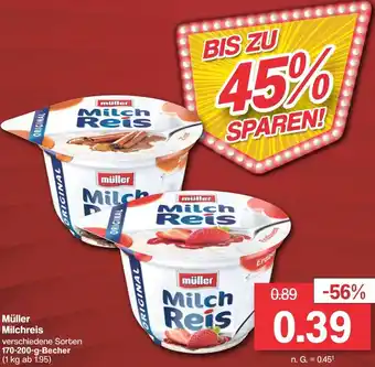 Famila Nord West Müller Milchreis 170-200-g-Becher Angebot