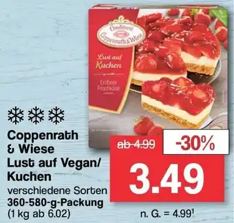 Famila Nord West Coppenrath & Wiese Lust auf Vegan/ Kuchen 360-580 g Packung Angebot