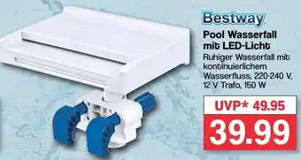 Famila Nord West Bestway Pool Wasserfall mit LED-Licht Angebot