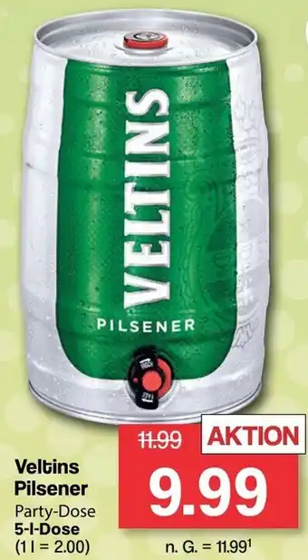 Famila Nord West Veltins Pilsener Party-Dose 5-L-Dose Angebot