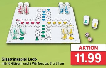Famila Nord West Glastrinkspiel Ludo Angebot