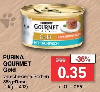 Famila Nord West Purina GOURMET Gold 85 g Dose Angebot