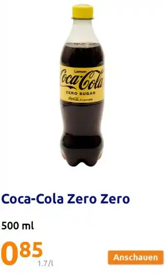 Action Coca-Cola Zero Zero 500 ml Angebot